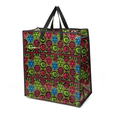 Chine Feather Folding Handle Printed Bags for High Resolution CMYK Printing à vendre