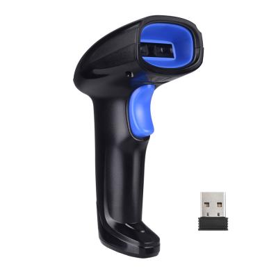 China 2.4G 2D Cordless Handheld Barcode Scanner Handheld YHD-1100DW 1800mAh Battery for sale