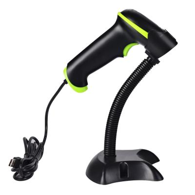 China Hands Free 2D Barcode Scanner Wired For Mobile Payment Convenience Store for sale