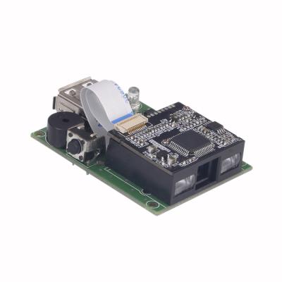 China Embedded 1D Barcode Qr Code Scanner Module CCD USB TTL RS232 Interface for sale