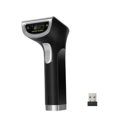 China 2D 2.4G Wireless Barcode Scanner Auto Induction Continuous Qr Code Reader YHD-6700DW for sale