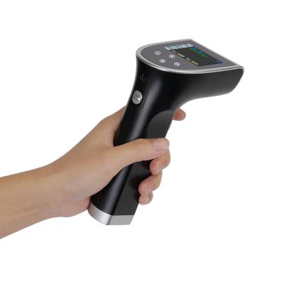 China Auto Induction Continuous 2D Barcode Reader Handheld Barcode Scanning Gun for sale