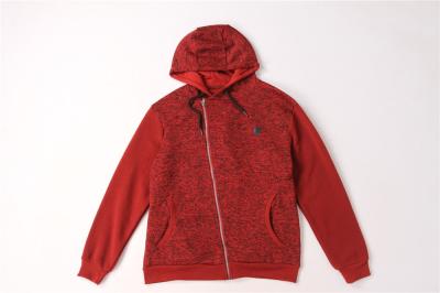 China Zip Up Men's Knitted Hoodies for sale