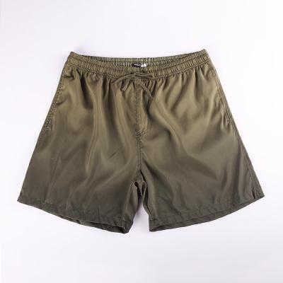 China Olive Camouflage Mens Elastic Waist Board Shorts for sale