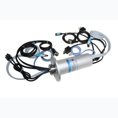 China 96 Circuits Through Bore Slip Ring Combined Multi-Signal Ring For Packaging Machines for sale