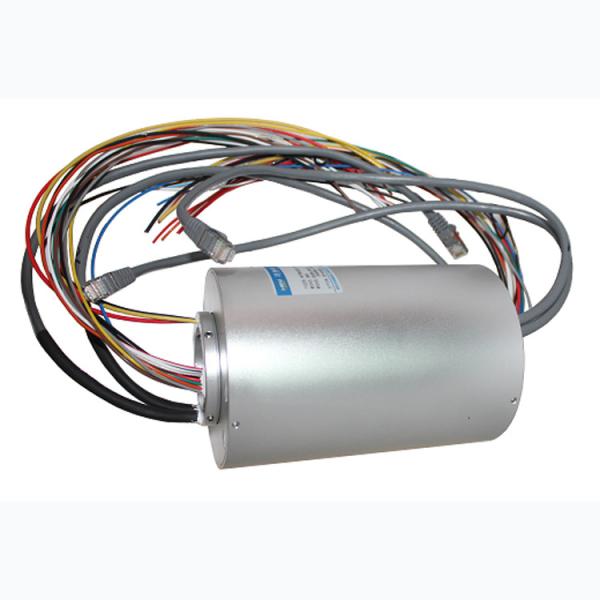 Quality 96 Circuits Through Bore Slip Ring Combined Multi-Signal Ring For Packaging for sale