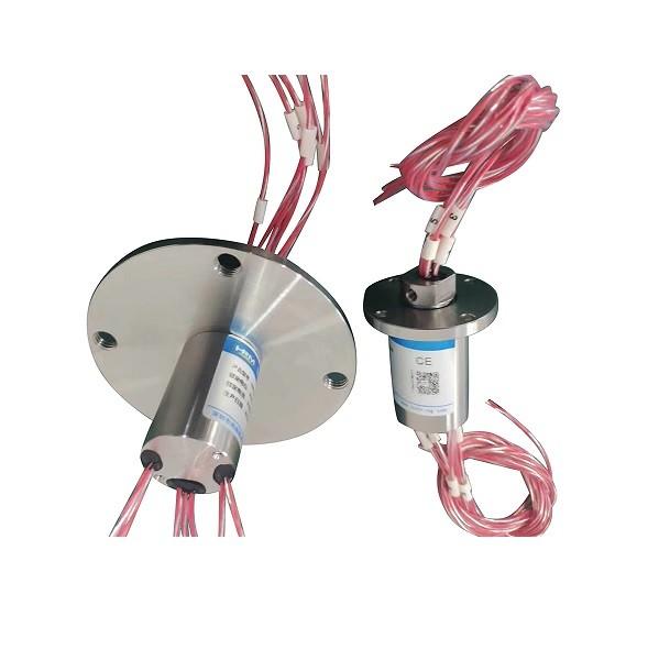 Quality Wear Resisting 30000rpm High Speed Slip Ring 400VAC 4 Circuits 5A for sale