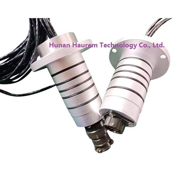 Quality Wear Resisting 30000rpm High Speed Slip Ring 400VAC 4 Circuits 5A for sale