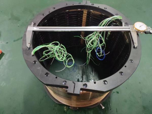 Quality Through Hole 280mm Standard Separate Slip Ring Electric Motor 18 Circuits 600rpm for sale