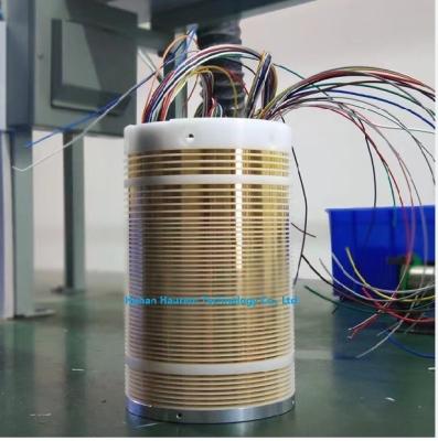 China Hyrid Transmission Integrated Slip Ring 1~96 Channel Anti Interference for sale