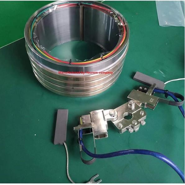 Quality Precious Metal Contact Separate Slip Ring Electric Motor 7 Circuits Transmitting for sale
