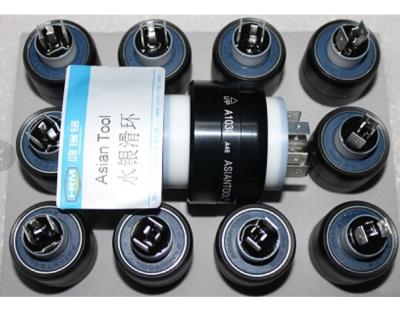 China 200RPM Mercury Slip Ring 10 Channel for sale