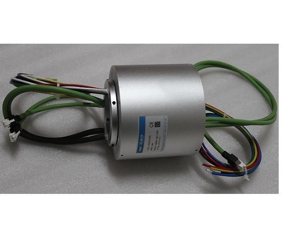 Quality 15A IP65 100M/1000M Ethernet Slip Ring Electrical Rotary Connector for sale