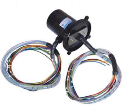 China IP65 450RPM Crane Through Bore Conductive Slip Ring  With 1~96 Channels for sale