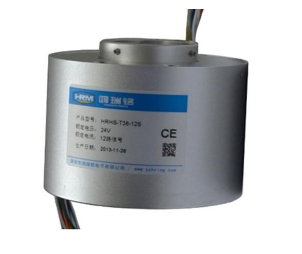 Quality Construction Machinery Through Hole Slip Ring 45mm With 12 Circuits 10A for sale