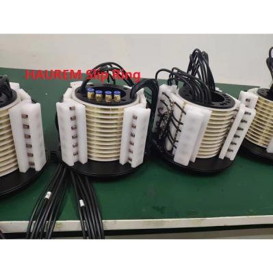 China 1000VAC/VDC High Current Slip Ring 2000A Low Dynamic Resistance Fluctuation for sale