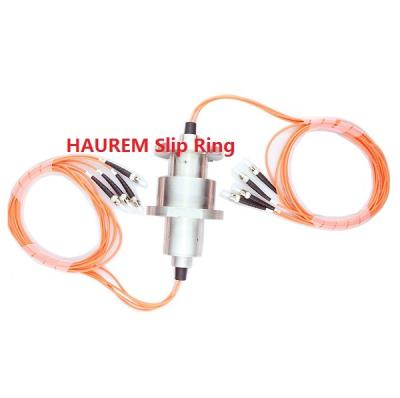 China Quatro canais coaxiais anel de deslizamento óptico rotativo 2000RPM 440VAC à venda