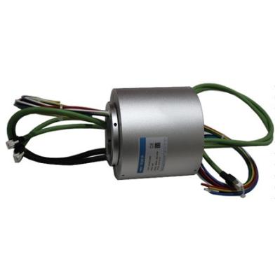 China Anillo de deslizamiento de fibra óptica compacta 1 circuito Fibra / 24 circuitos 20A corriente IP68 en venta