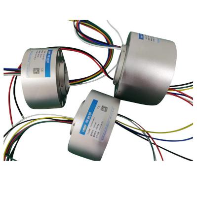 China 20 circuits through hole slip ring typical application on ,totary index table,heavy equipments turrets for sale