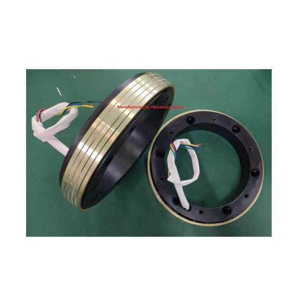 Quality 5 Circuits Mechanical Slip Ring 500rpm Rotating Speed By Electricity Test for sale