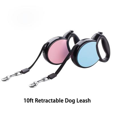 China Heavy Duty Retractable Dog Leash , Ergonomic Flexi Retractable Cord Dog Leash for sale