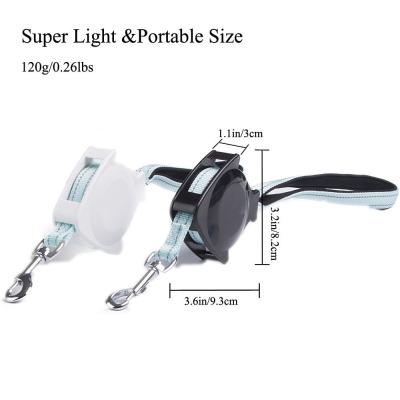 China Super Light Retractable Pet Leashes 4.7FT 1.4m For Small Medium Big Up To 88lbs for sale