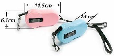 China Portable Retractable Dog Leash , 7FT Extendable Tape Dog Leads One Button Break Lock for sale