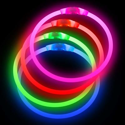 中国 USB再充電可能なペット企業LEDのドッグ カラーは3つの白熱モードに耐候性を施します 販売のため