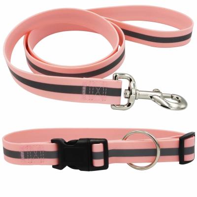 China Durable Waterproof Dog Collar And Leash , Reflective Pet Training Leash for sale