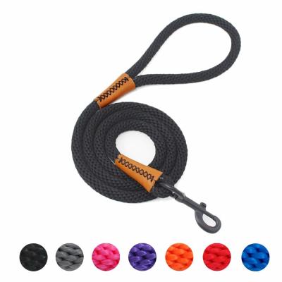 China Braided Nylon Dog Leash Fashionable Appearance For Small Medium Large Dogs for sale