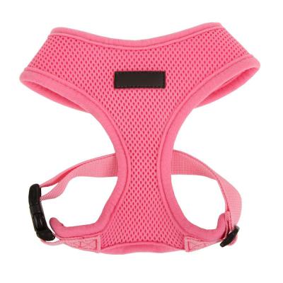 China Girl / Boy Nylon Dog Harness Vest Breathable Soft 100% Polyester Material Durable for sale