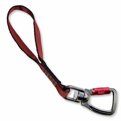中国 10インチ調節可能な犬の安全ベルトの鎖はシートベルトのテザーの赤い色に指示します 販売のため