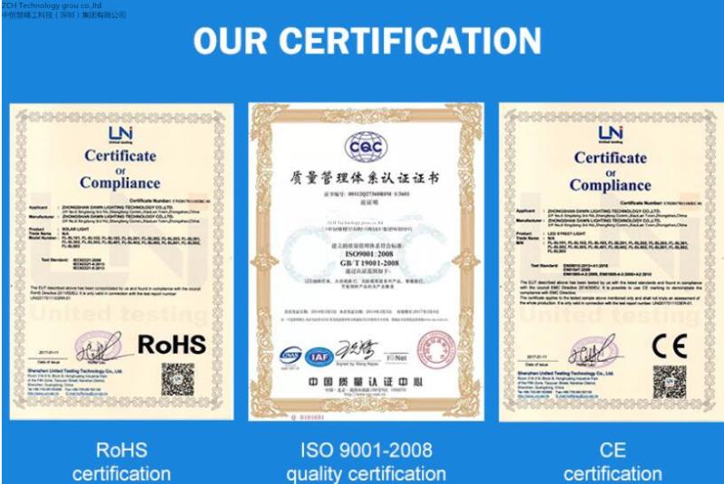 ISO9001 - ZCH Technology Group Co.,Ltd