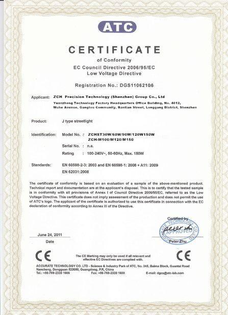 CE - ZCH Technology Group Co.,Ltd
