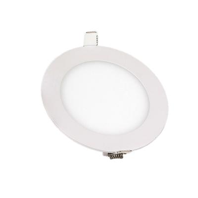 China Recessed -15 Celsius 5500k LED Round Flat Panel Light for sale