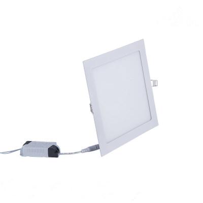 China Isolated Driver PF 0.95 6500K LED Square Panel Light for sale