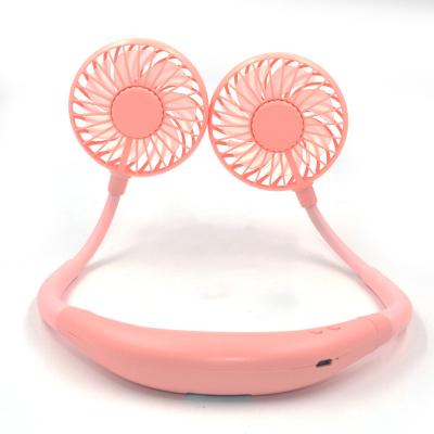 China 5200mAh ABS Silicone Portable Neckband Fan Rechargeable For Sport for sale