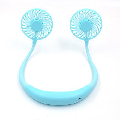 China Rechargeable 5200mAh portable Sports Neck Fan Travel Folding for sale