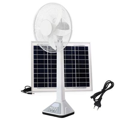 China 15V 12W 1300rpm Electric Pedestal Fan 240VAC With Lead Acid Battery for sale