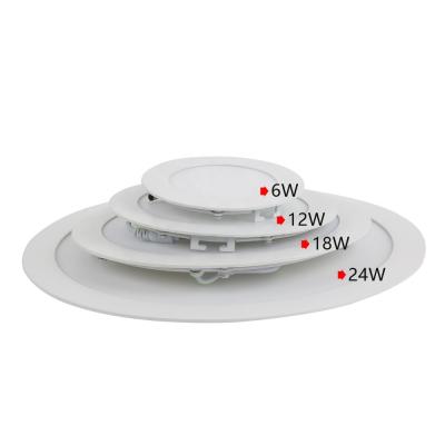 China Skd 9w 12w 15w 18w 24Watts Small LED Panel Lights Recessed Slim for sale