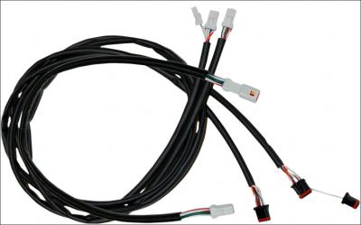 China Namz 20 Degree Black Handlebar Line Extension Cable For 17 - 19 Harley Tours for sale