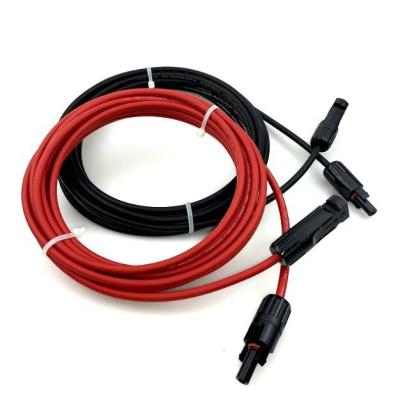 China High voltage high power current MC4 solar cable wire UL2464 black for sale