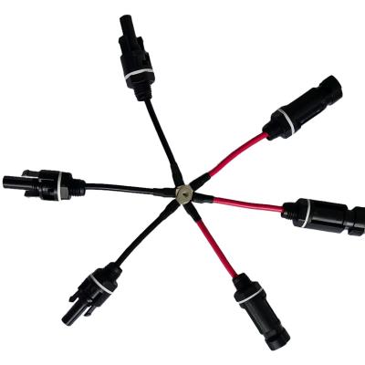 China Waterproof And Environmental Protection PV Cable Harness 75mm MC4 Connector for sale