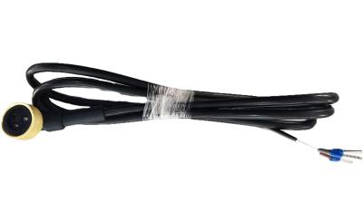 China Black Exhaust Valve Four Core Cable 300V 1.7M Industrial Wiring Harness Cable for sale