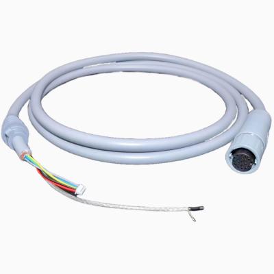 China High Frequency Sensor Industrial Wire Harness Custom Braided Shield Outer Diameter 7MM for sale