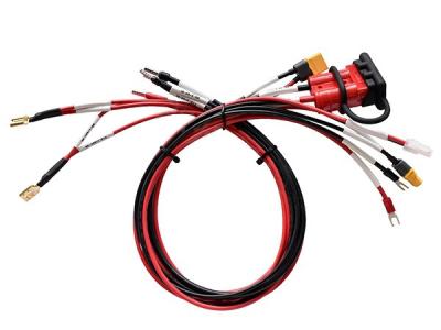 China Red 600mm IP67 UL1015 Bending Resistant Relay Robot Power Harness ODM OEM for sale