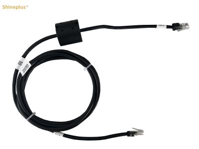 China CAT5E UTP PVC Insulated Ferrite Magnetic Ring  Electronic Wiring Harness 300V 4P*24AWG for sale