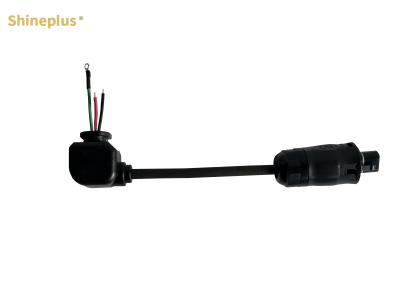 China PVC Insulated Magnetic Ring AC Power Supply Harness 3C*18AWG XLPE 120mm UL94-V0 IP68 for sale