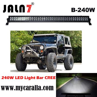 China LED Light Bar JALN7 42Inch 240W Spot Flood Combo LED Driving Lamp Super Bright Off Road Lights LED Work Light Boat Jeep for sale