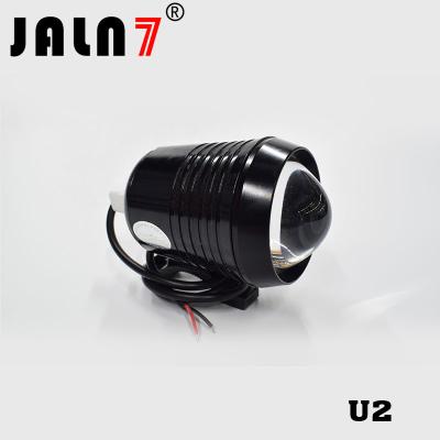 China Motorcycle Headlight Led JALN7 U2 10W Fog Driving Running Light with Strobe Flashing for sale